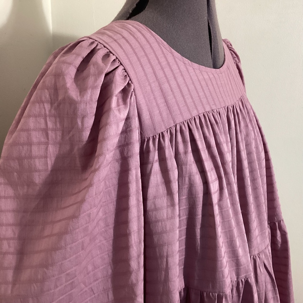 Summersalt The Tiered Mini Oversized Babydoll Dress Large - Picture 7 of 15